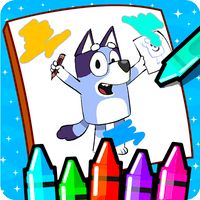Bluey & Bingo - Coloring Book
