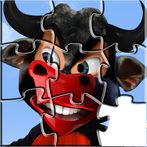 Boi d cara preta Quebra Cabeça