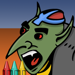 Coloring Book-Gears vs Goblins