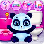Cute Panda Caring and Dressup