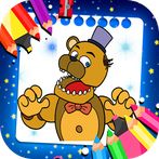 Five coloring nightsmare game