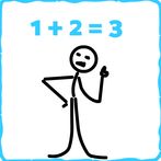 Absolute Fun Math Game: 1 + 2 