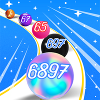 2048 Ball Run Merge Ball Games