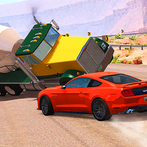 City Car Driver Crash Demolish