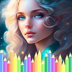 Mermaid Coloring:Kids Coloring