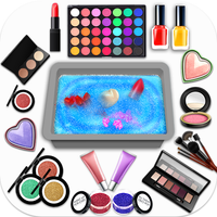 DIY Slime Makeup Mixing ASMR