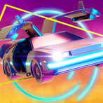 Cyberpunk Car Flight Simulator