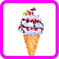Ice Cream - Pixel Art