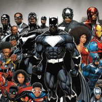 Guess the Super Heroes Black