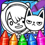 Miga Town coloring book