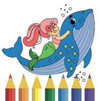 Game Mermaid - Coloring Prince