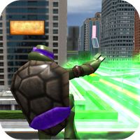 Flying Turtle Rope Hero Fight