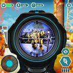 Modern sniper gun hitman comba