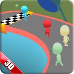 Human Dash Race 3D