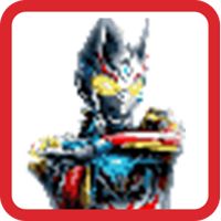 Ultra Hero Pixel Art