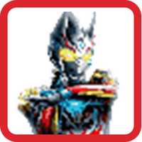 Ultra Hero Pixel Art