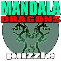 Puzzle Mandala Dragon