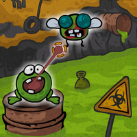 Frog vs mutant Flies