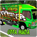 Truck Canter Oppa Muda Knalpot