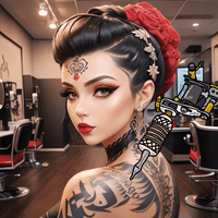 Tattoo Simulator - Ink Drawing