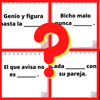 Adivina el refrán. Refranero