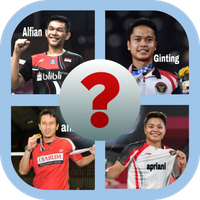 guess the badminton player