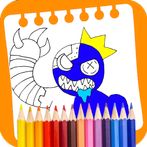 Rainbow Friends Coloring 2023