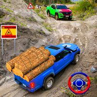 Offroad Pickup Cargo Truck 3D