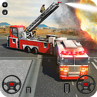 Fire Engine Truck Driving Sim