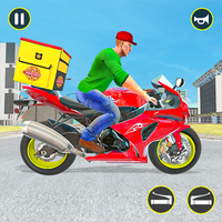 Bike Pizza Delivery Bike Games