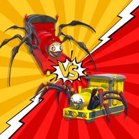 Merge Spider : Run And Battle