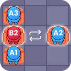 Seat Jam Manager: Sort Game