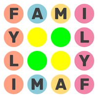 Find Words. Family. Vocabulary