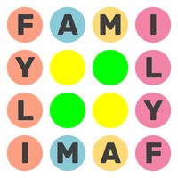 Find Words. Family. Vocabulary