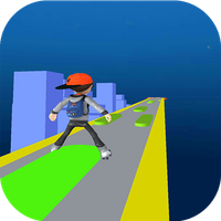 Sky Roller -Skating Boy