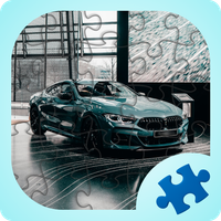 Jigsaw puzzle BMW i8 spyde car