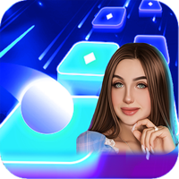 Lady Diana Magic Tiles Hop Edm