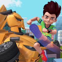 Kicko & Super Speedo Vs Robot