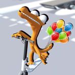 Scooter Taxi Monsters