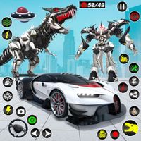War Robot Dino Transform Game