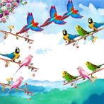 Bird Sort Puzzle Birds Sorting