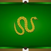 Snake on a pool