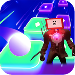 Cameraman Skibidi - Hop Tiles