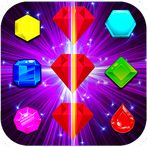 Glowing Jewel World Match 3