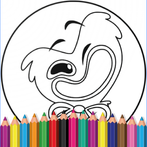 Huggy Wuggy Coloring