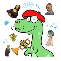 Dinoclassic: art game for kids