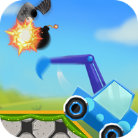 Line drawing excavator