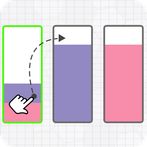 Liquid puzzle: sort the colors