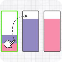 Liquid puzzle: sort the colors