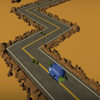 ZigZag Cars Racing Game